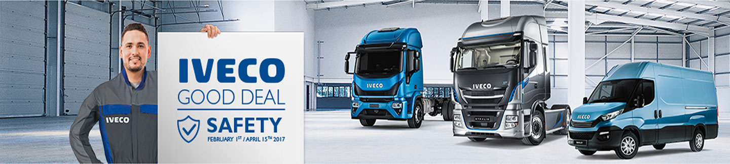 ​STAY SAFE ON THE ROAD WITH IVECO